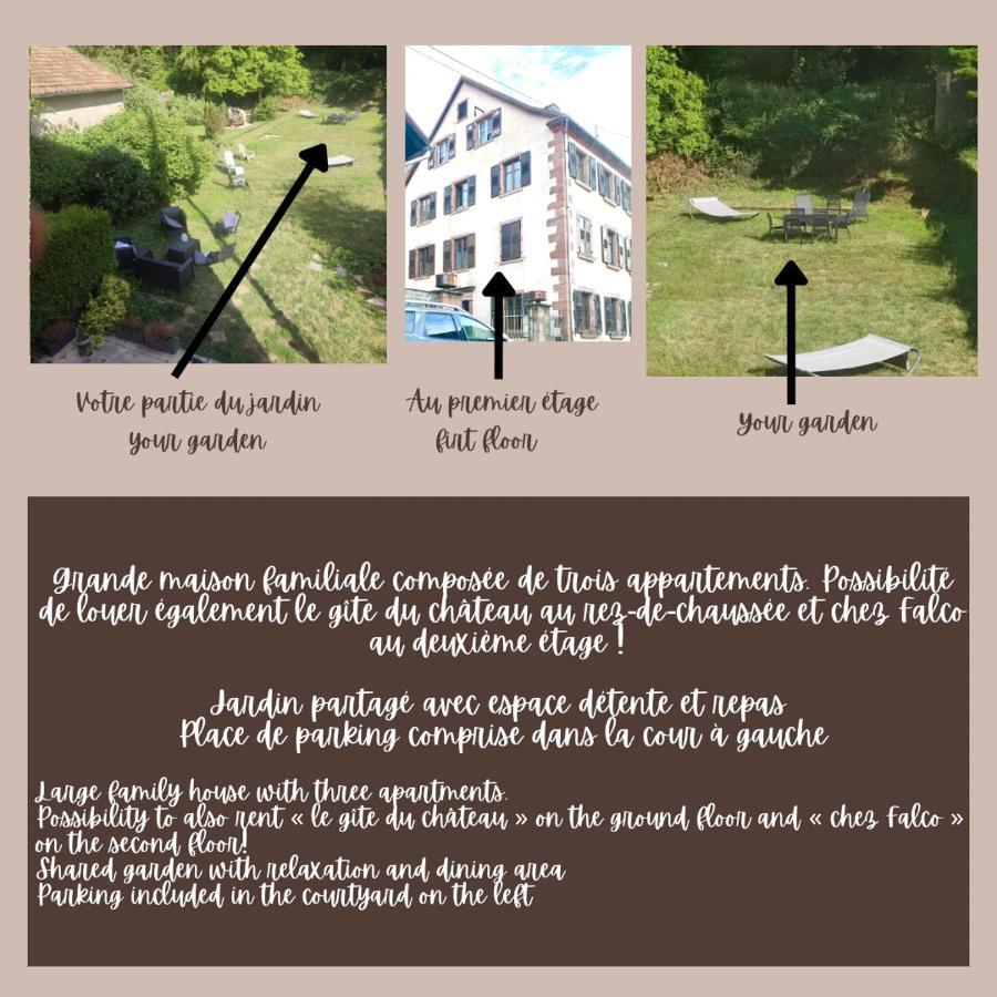 Gite Chez Lulu Proche Du Chateau De Schirmeck Lejlighed Eksteriør billede